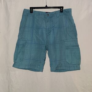 The North Face Men's Cargo Plaid Shorts Size 36